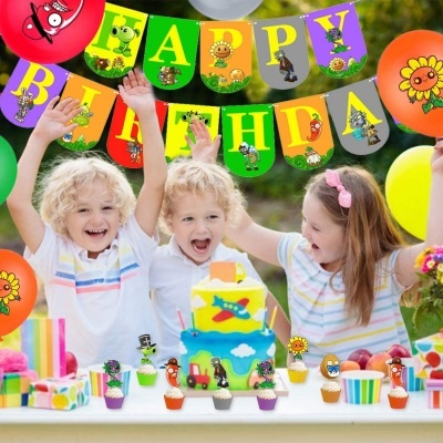 Kit aniversário Plants vs Zombies