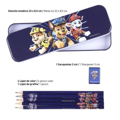 Set Papelaria Escolar Patrulha Pata o Filme