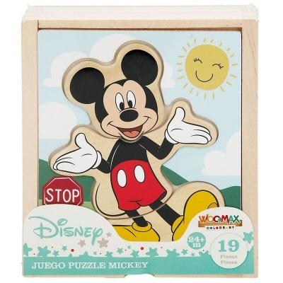 Puzzle madeira Mickey Disney