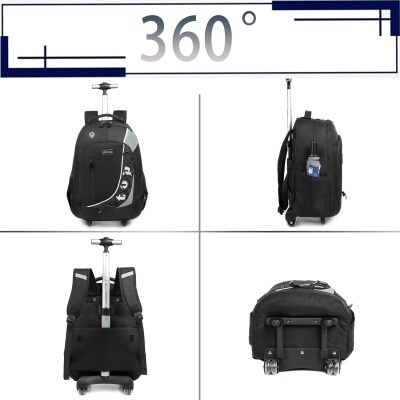 Conjunto Escolar Trolley Black - Trolley + lancheira + porta-lápis