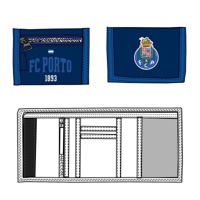 Carteira de velcro Futebol Clube do Porto - FCP