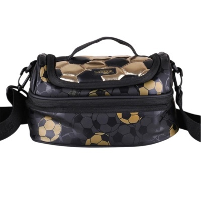 Conjunto Escolar Futebol - Mochila + lancheira térmica + estojo + garrafa