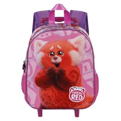 Trolley 3D Pré-Escolar Yaay Turning Red Disney Pixar 34cm