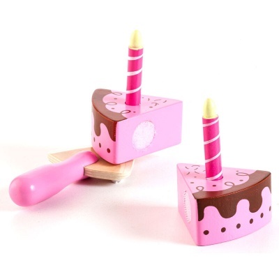 Bolo de aniversário 21pcs madeira