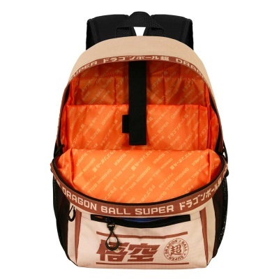 Mochila Escolar Goku Foodie Dragon Ball Z 44cm adaptável