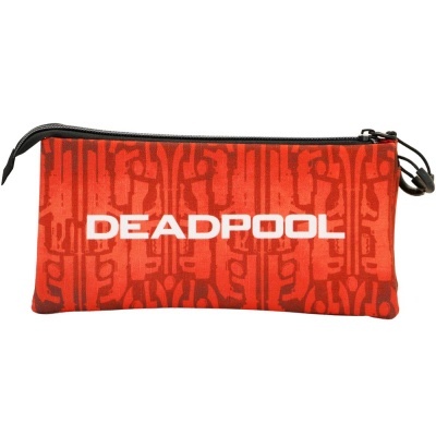 Porta-lápis Weapons Deadpool Marvel triplo