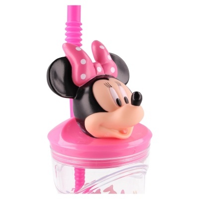 Copo de Plástico Figura Minnie 3D de 360 ml