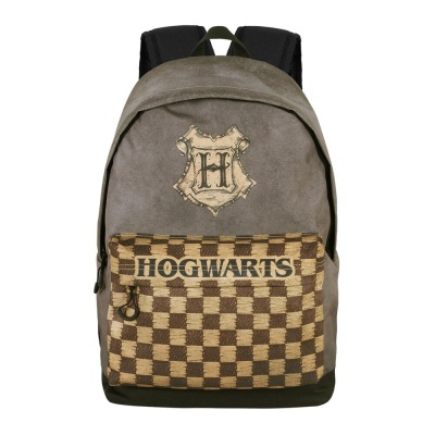 Mochila Escolar Squares Harry Potter 41cm