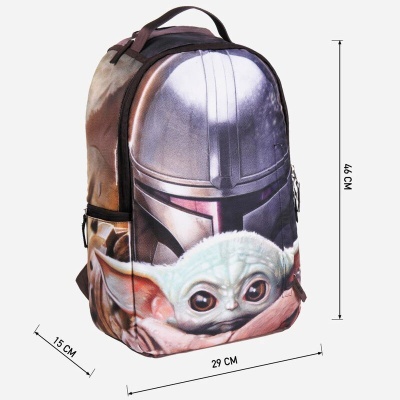 Mochila Escolar Yoda Child The Mandalorian Star Wars