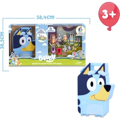 Bluey - Collector Case com figuras