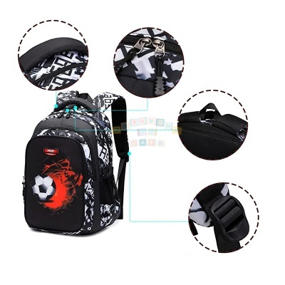 Mochila Desportiva Futebol White