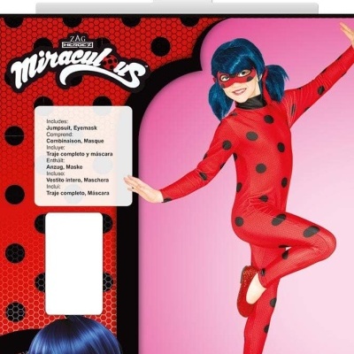 Fato de carnaval Ladybug para menina