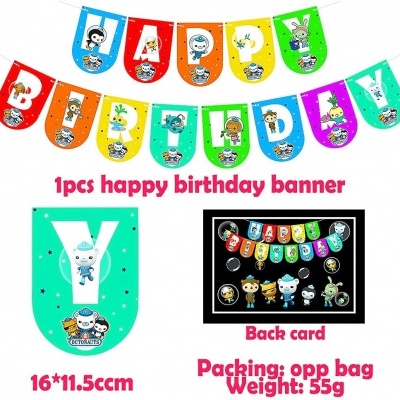 Kit aniversário Octonautas