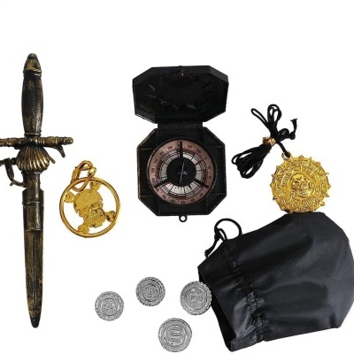 Fato de Pirata completo com acessórios