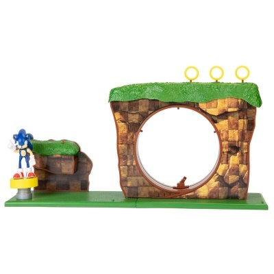 Playset A Colina Verde Sonic The Hedgehog
