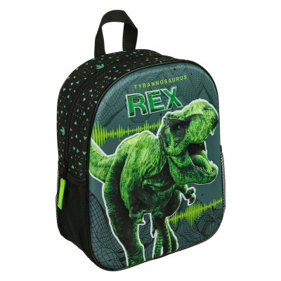 Mochila 3D Pré-Escolar Jurassic World 33 cm