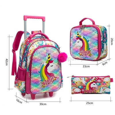 Pack Trolley Escolar Unicorn Magic