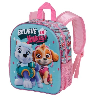 Mochila 3D Pré-Escolar Believe Youself Paw Patrol 31 cm