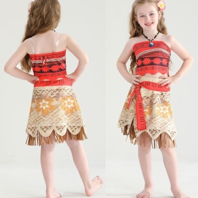 Fato Moana Vaiana Disney