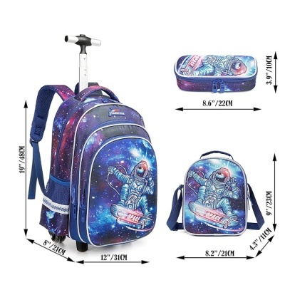 Conjunto Escolar Trolley Astronaut Space