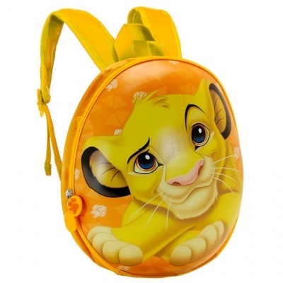 Mochila Eggy Simba Rei Leão Disney 28cm