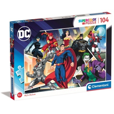 Puzzle Superheroes DC Comics 104pcs