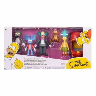 Blister 6 figuras Os Simpsons 7cm