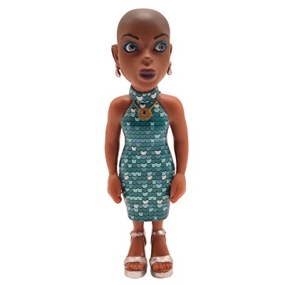 Blister 4 figuras Minix Wednesday 7cm