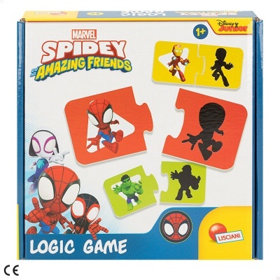 Jogo lógica Spidey and his Amazing Friends Marvel