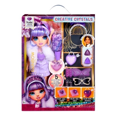 Boneca Violet Crystal Fashion Rainbow High