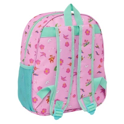 Mochila 3D Pré-Escolar Jasmine Aladdin Disney 33cm