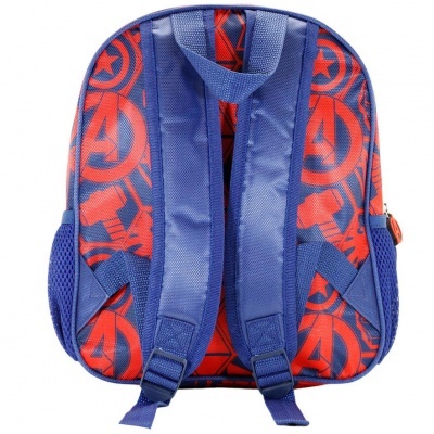 Mochila 3D Pré-Escolar The Four Avengers Marvel 31cm