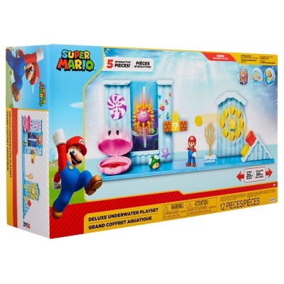 Playset Subaquático Deluxe Super Mario Bros.