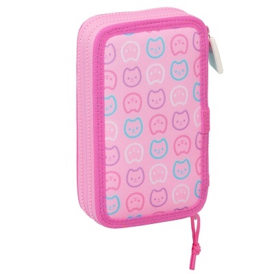 Estojo com material Party A casa da Gabby 28 pcs duplo