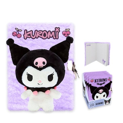 Caderno 3D A5 Kuromi Hello Kitty