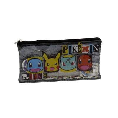 Set papelaria Pokémon - Estojo com material escolar