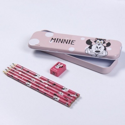 Set Papelaria Escolar Minnie