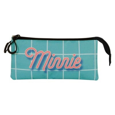 Porta-lápis Cheese Minnie Disney triplo