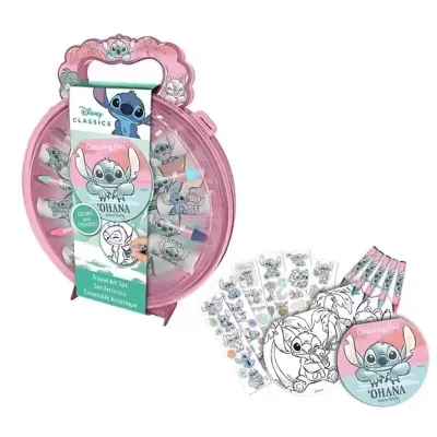 Set de pintura de viagem Stitch Disney