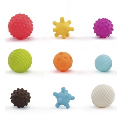 Bolsa de bolas sensoriais 6pcs