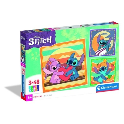 Puzzle Stitch Disney 3x48 pcs