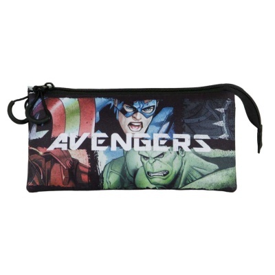 Porta-lápis Superpower Avengers Marvel triplo