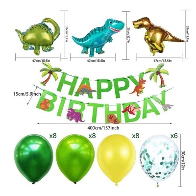 Kit aniversário Dinossauros Jurassic Park