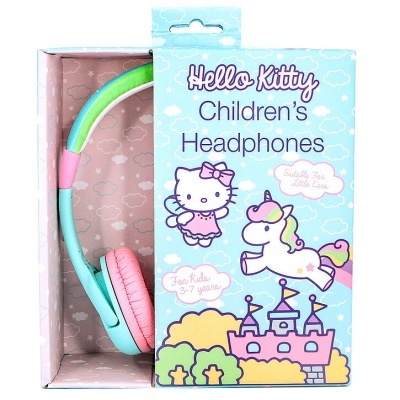 Auriculares universais Unicorn Hello Kitty