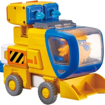 Super Wings Donnie Transforming Supercharged & Mini Magnetic Super Pet