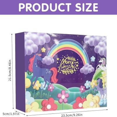 Calendário de advento infantil Unicórnio