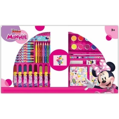 Mala de pintar 52 peças Minnie Mouse