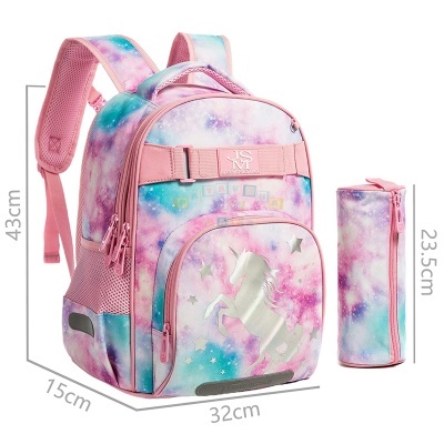 Conjunto Escolar Unicorn White
