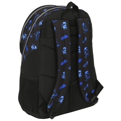 Mochila Escolar Digital Escape Star Wars 44cm adaptável