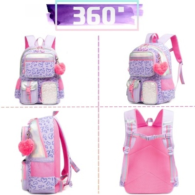Conjunto Escolar Corações - Mochila + lancheira + porta-lápis